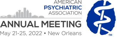 American Psychiatric Association 2022 Annual Meeting in New Orleans Logo